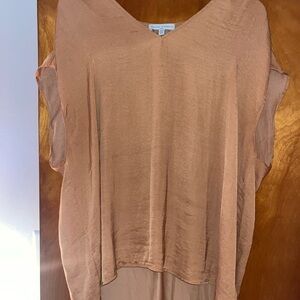 Women's Brown Flowing Top by Maison d’ Amelie
